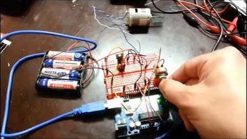 Controlando motor DC com Arduino