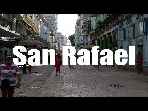 Boulevard de San Rafael, La Habana, Cuba | 4K UHD  | Virtual Trip