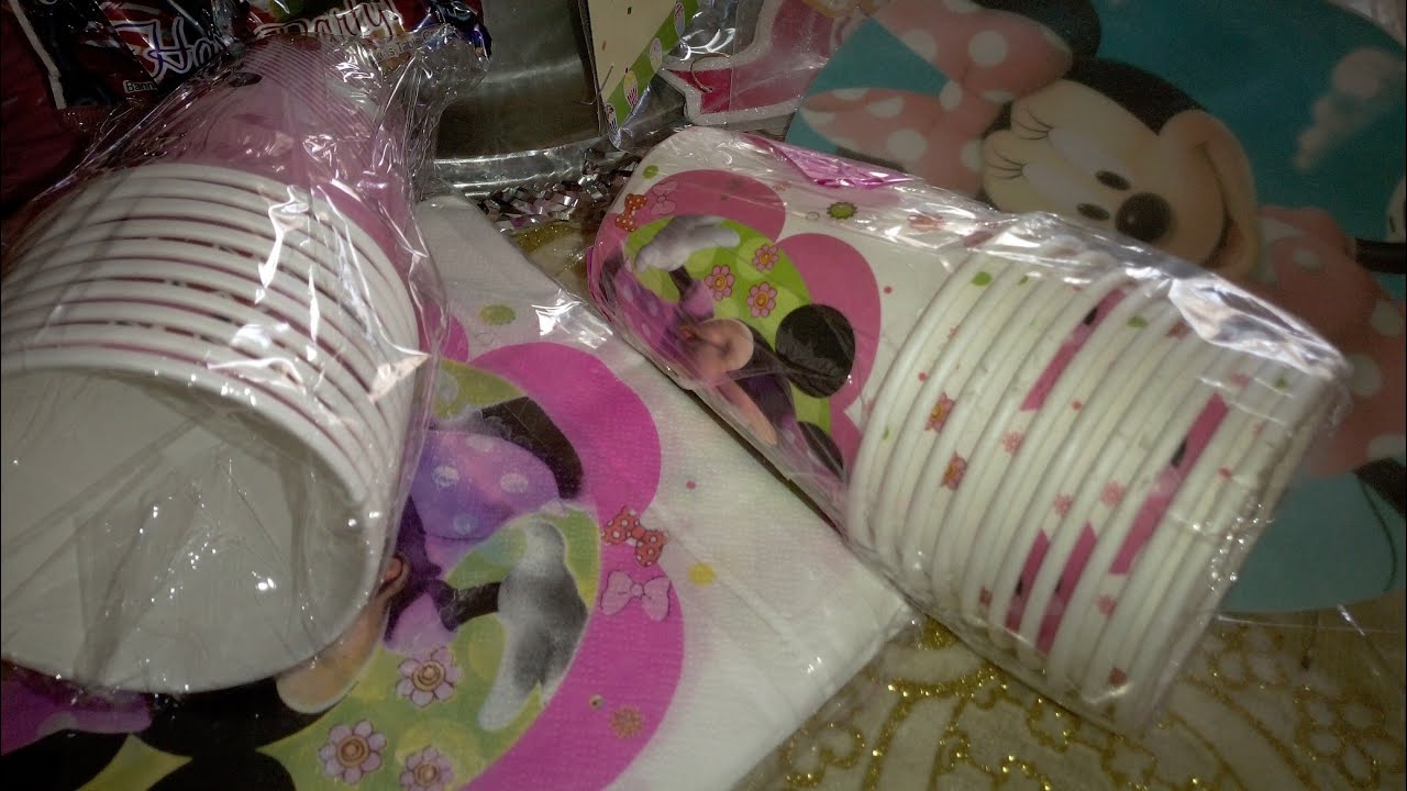 مشترياتي لعيد ميلاد ابنتي+مع ذكر الاتمنة