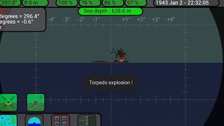 U-Boat simulator (demo version) gameplay screenshot 1