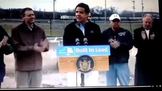 NY State fairground grandstand implosion
