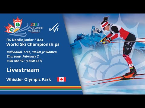 LIVE - Cross-Country - Individual Free, Jr Women 10km | FIS Cross Country