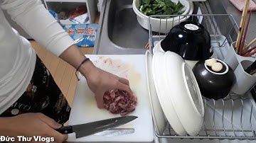 #49  Nấu Cơm Tối Nhật Bản   Bữa Cơm Đạm Bạc Của Người Đi XKLĐ...DTC vlog