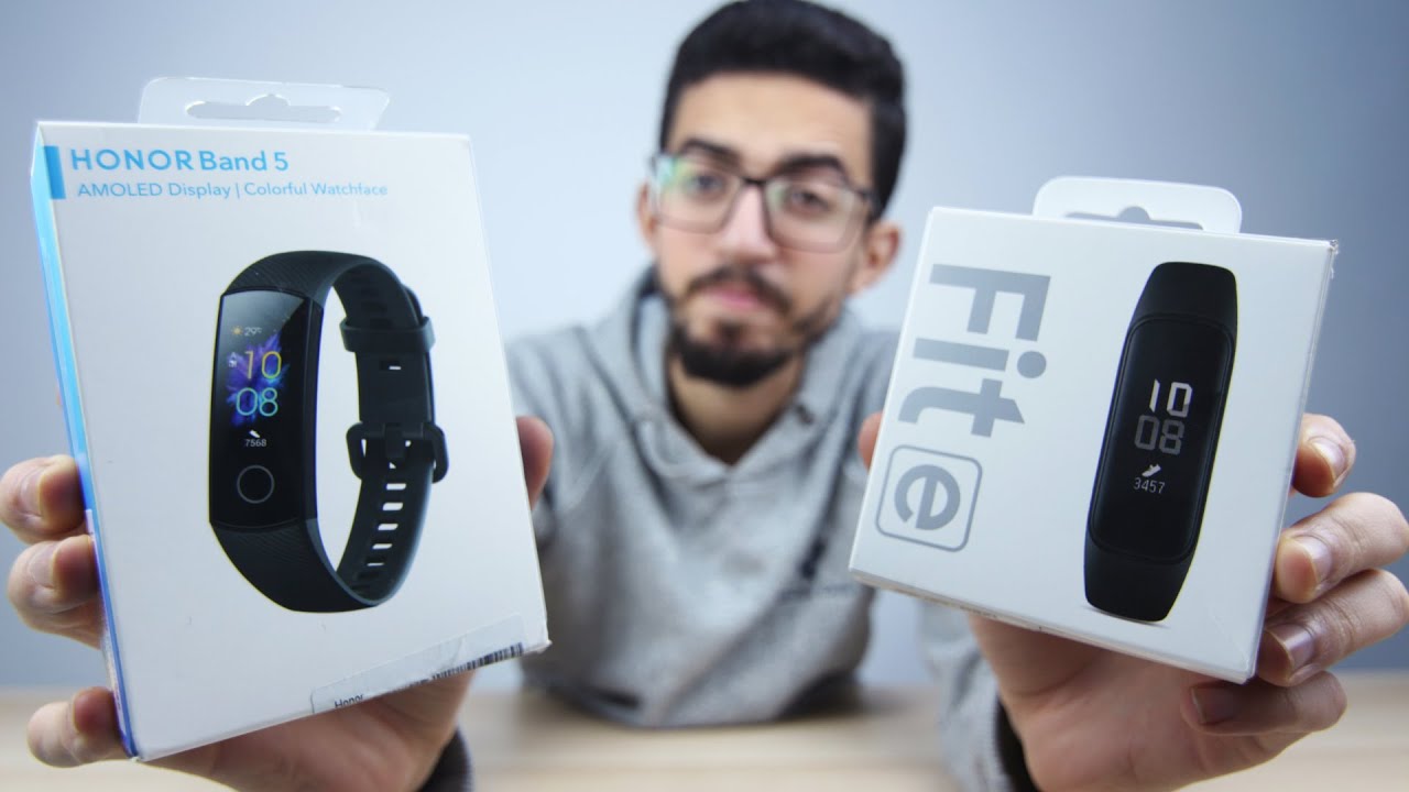 Honor band 5 vs Samsung Fit E | تشتري ايه ؟