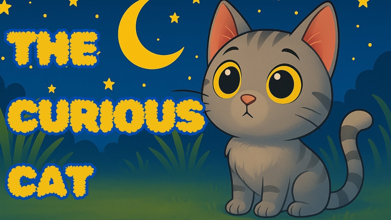 The CURIOUS Cat: Bedtime Stories For Kids and Toddlers I Read aloud ...
