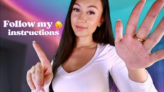 ASMR Follow My Instructions With Your Eyes CLOSED 😴 💤