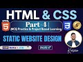 HTML &amp; CSS Part 4 | CSS Font Size, Border &amp; Padding Explained for Beginners Tutorial #learncoding