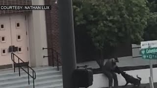 Vancouver Police K9 attacks random bystander