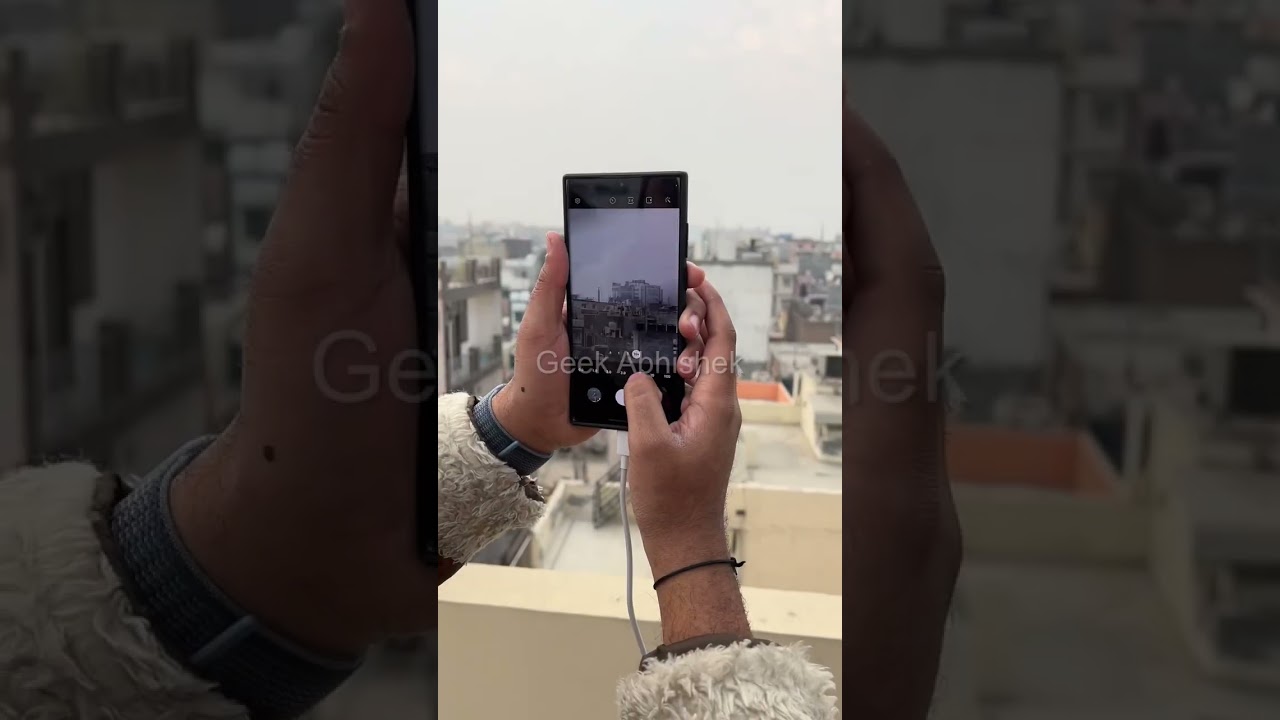 Power of Samsung S22 Ultra 🤣 100X Zoom