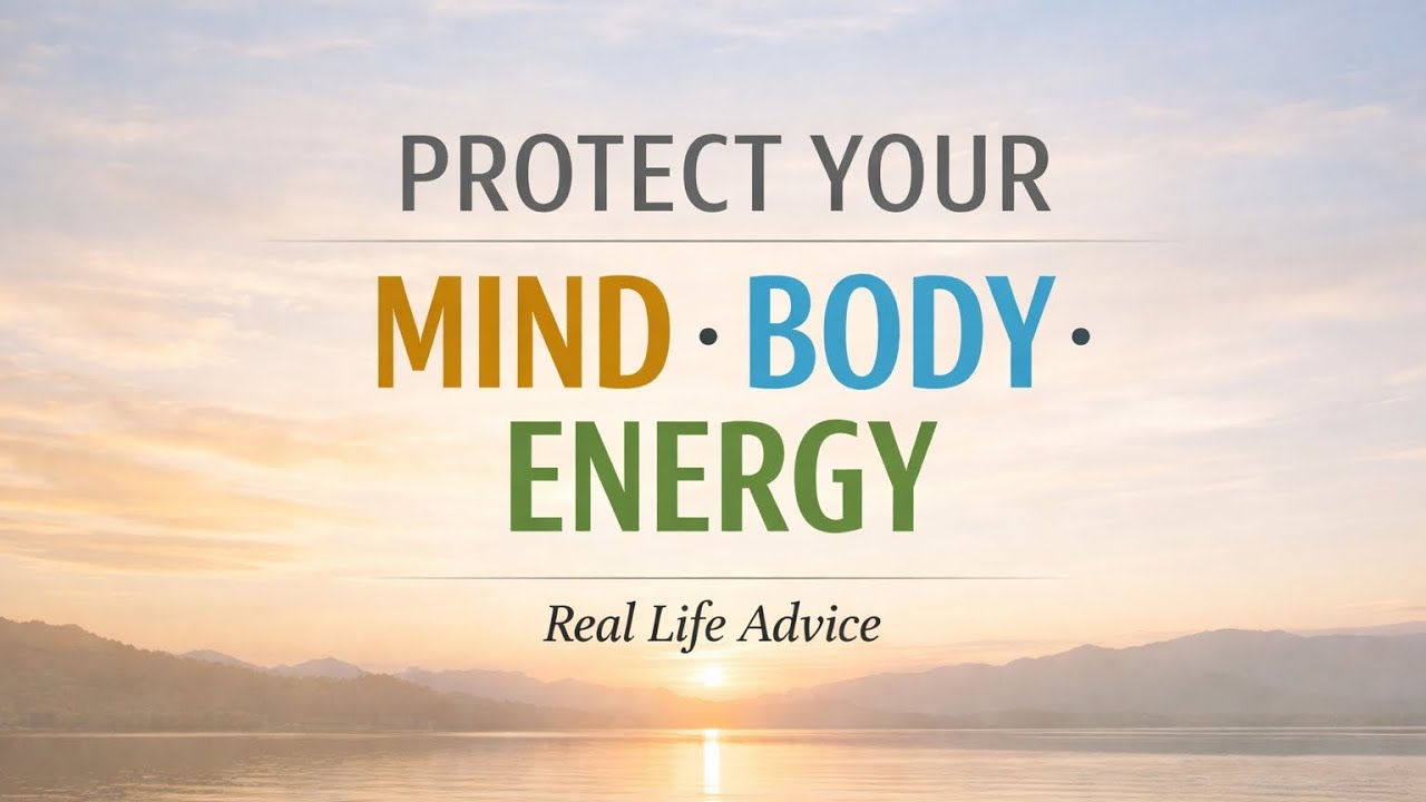 How I Protect My Mental Peace, Physical Health & Energy | Real Life Advice
