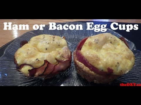 Ham or Bacon Egg Cups