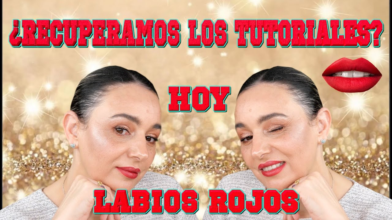 ¿Recuperamos los tutoriales BEAUTY ? Hoy labios ROJOS💋