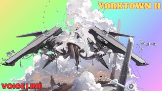 [ AZUR LANE ] Yorktown II Voice Line ' Japanese Audio '