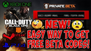 HOW TO GET BO4 BETA FREE! *UPDATED* FOR (PS4, XBOX & PC) HOW TO GET BO4 BETA WITHOUT PRE-ORDER