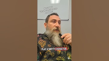 Stop met het spelen van louche personages #ttrpg #dmadvice #dnd #dmtips #dmtipsandtricks
