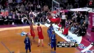 NBA All-Star 2011 West vs East Full Highlights