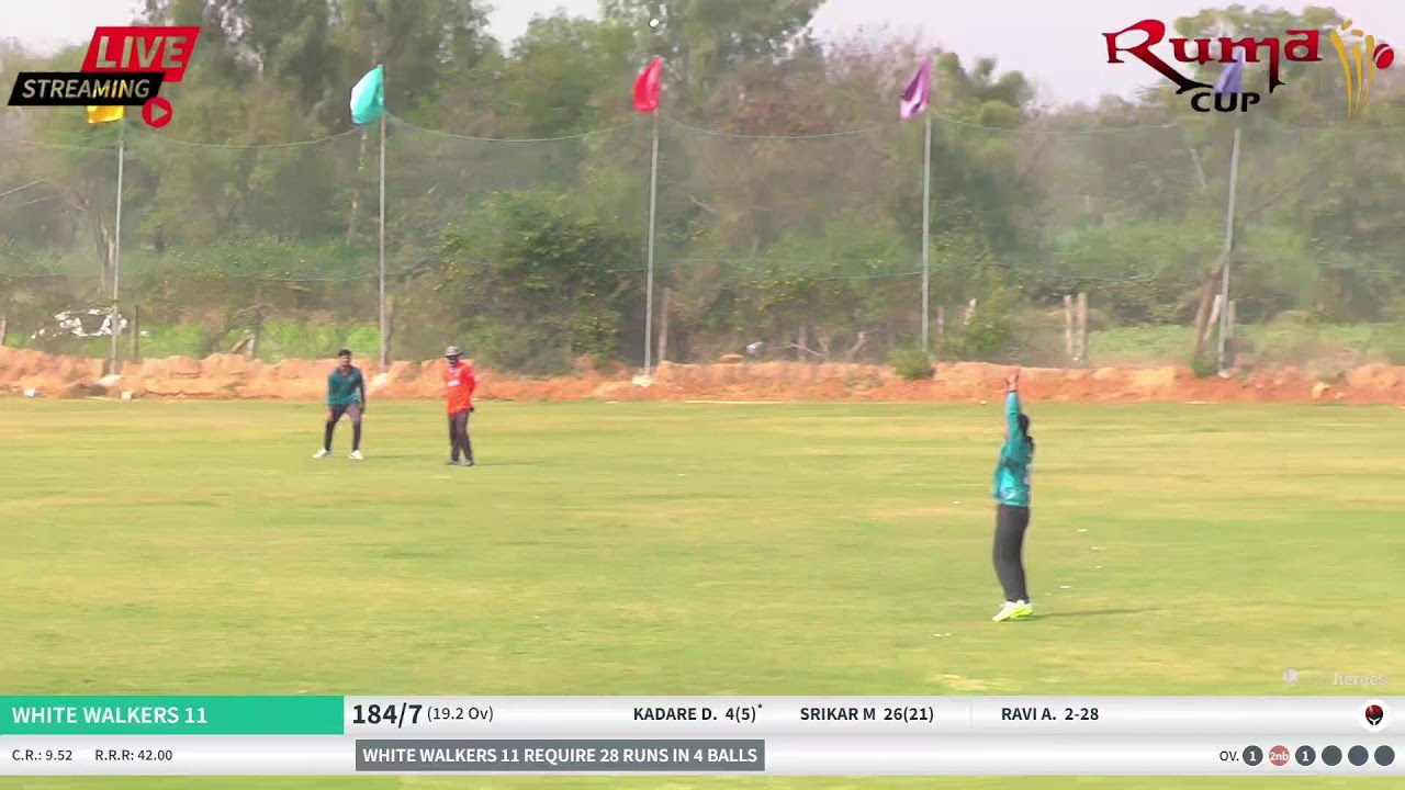 White Walkers VS Qric Knights (S-37) Ruma Cup Chilkur