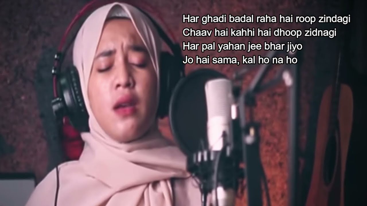 Kal Ho Naa Ho - Shahrukh Khan | Sonu nigam | Lirik - cover by Audrey Bella