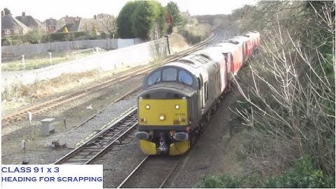 Class 91s Go to The Scrap Man plus 30 Minutes Train Spotting at Water Orton #trainspotting