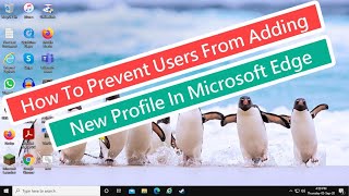 how to prevent users from adding new profile in microsoft edge [tutorial]