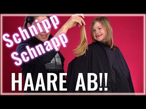 Selbst die Haare schneiden! Kinder Haarschnitt mit LUNA!!! Chit Chat und Schritt für Schritt