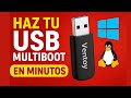 Haz tu USB multiboot en minutos con Ventoy | Crear usb booteable con varios sistemas operativos