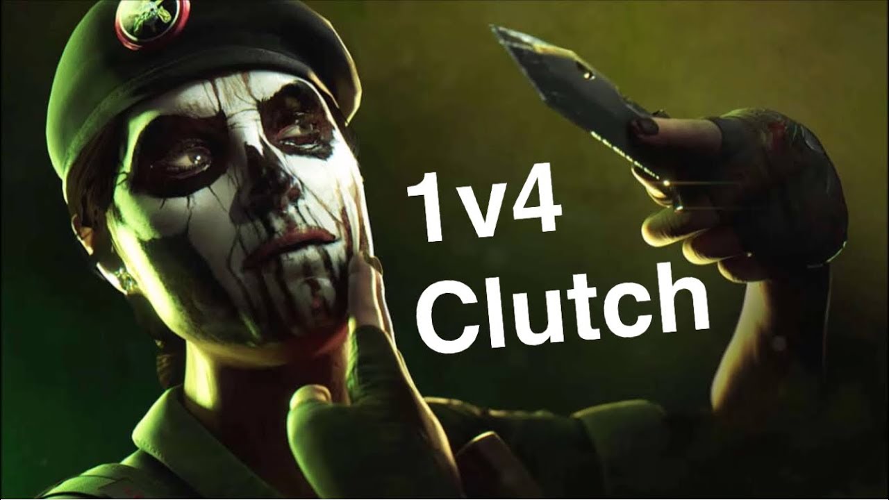 Tom Clancy's Rainbow Six Siege - 1v4 Clutch with Caveira *full round ...