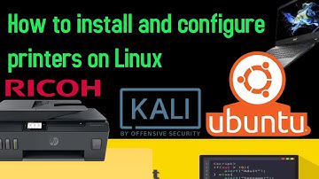How to install and configure printers on Linux operating systems kali and ubuntu plus mint