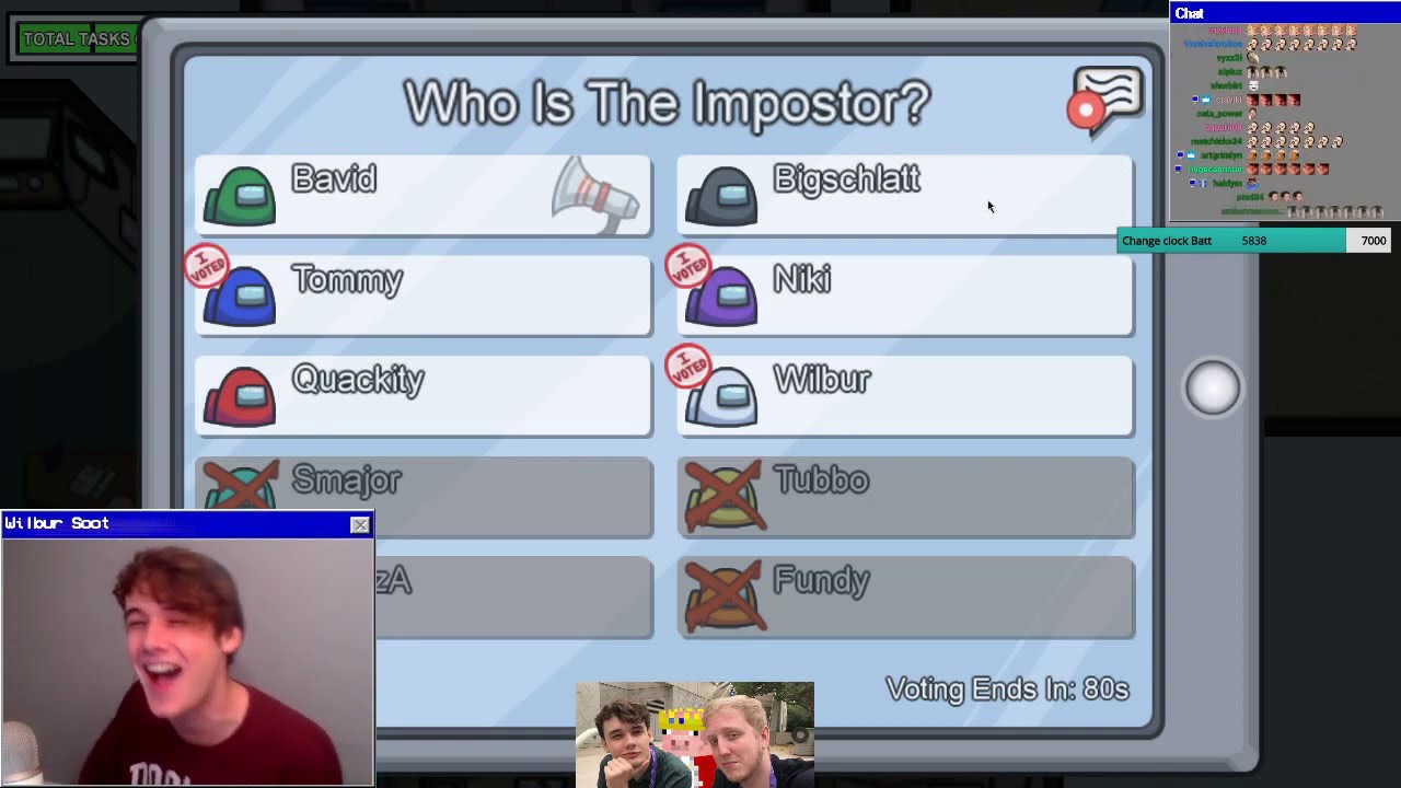 Wilbur Soot VOD (Sep 27th) - among us with sleepy bois and co most of them at least