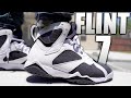 2021 Jordan 7 Flint Review and On Foot in 4K