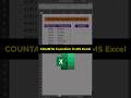 How to Use the COUNTA Function in Excel