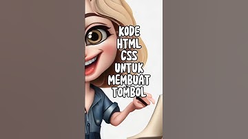 Kode HTML CSS Untuk Membuat Tombol #arozebuayt #html #css #tips #pemrograman
