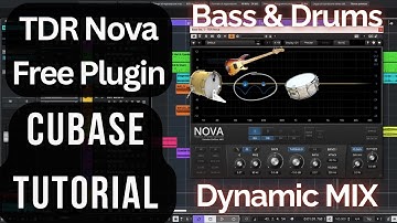 TDR Nova: The Best FREE Dynamic EQ | Sidechain Tutorial Kick & bass