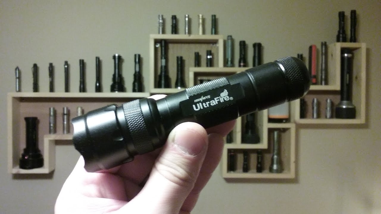 My review of the Ultrafire WF502b led flashlight - YouTube