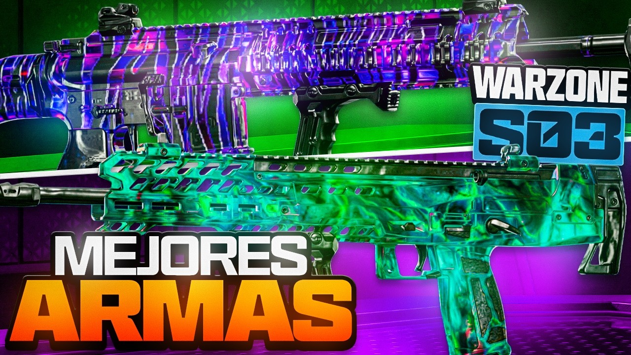 Las MEJORES ARMAS y CLASES META de WARZONE TEMPORADA 3 - YouTube