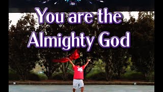 Worship dance with flags / YOU ARE THE ALMIGHTY GOD by Nikos Politis