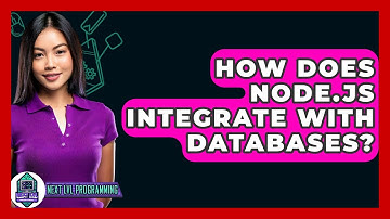 How Does Node.js Integrate With Databases? - Next LVL Programming