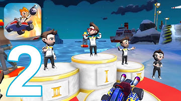 Boom Karts: Multiplayer Kart Racing - Gameplay Walkthrough part 2 (iOS,Android)