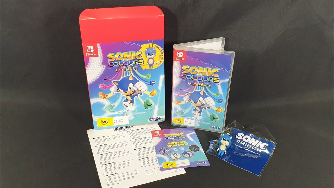 Sonic Colors Ultimate [ Launch Edition Box Set ] (Nintendo Switch) NEW  10086770162