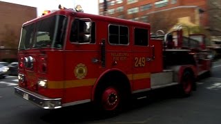PFD Old Ladder 249 Responding (Screaming Q & Horn)
