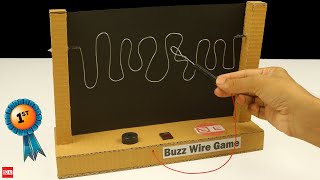How to Make Buzz Wire Game at Home screenshot 4