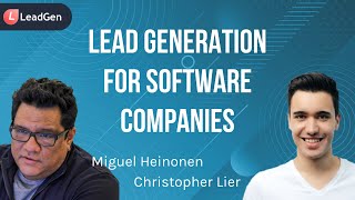 8 Best Lead Generation Tactics for Software/SaaS companies