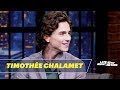 Timothée Chalamet on ‘The King’ and Meeting Co-Star Emma Watson