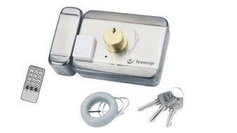 Adding master and user card in S-ELCR2 #SecureyeLock #Secureye