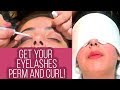 How To Get Your EYELASHES PERM And CURL | Was It A Painful Procedure? Pampering Day|Yashma Gill |SU1