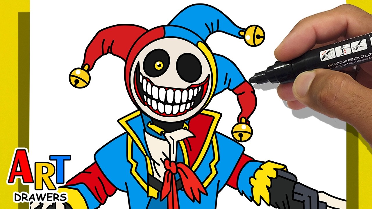 How to DRAW JUMPSCARE PROTOTYPE - Poppy Playtime 5