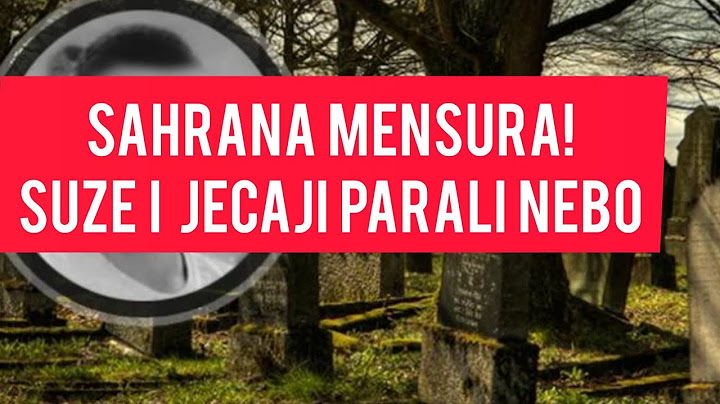 UŽIVO! SAHRANA Mensura: Suze i jecaji PARAJU nebo! Najblizima pozlilo