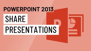PowerPoint 2013: Sharing Presentations