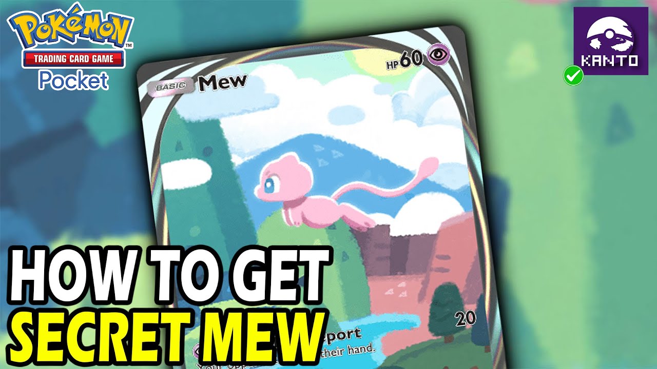 How to Get Secret MEW Card in Pokemon TCG Pocket (All Secret Themed  Missions)
