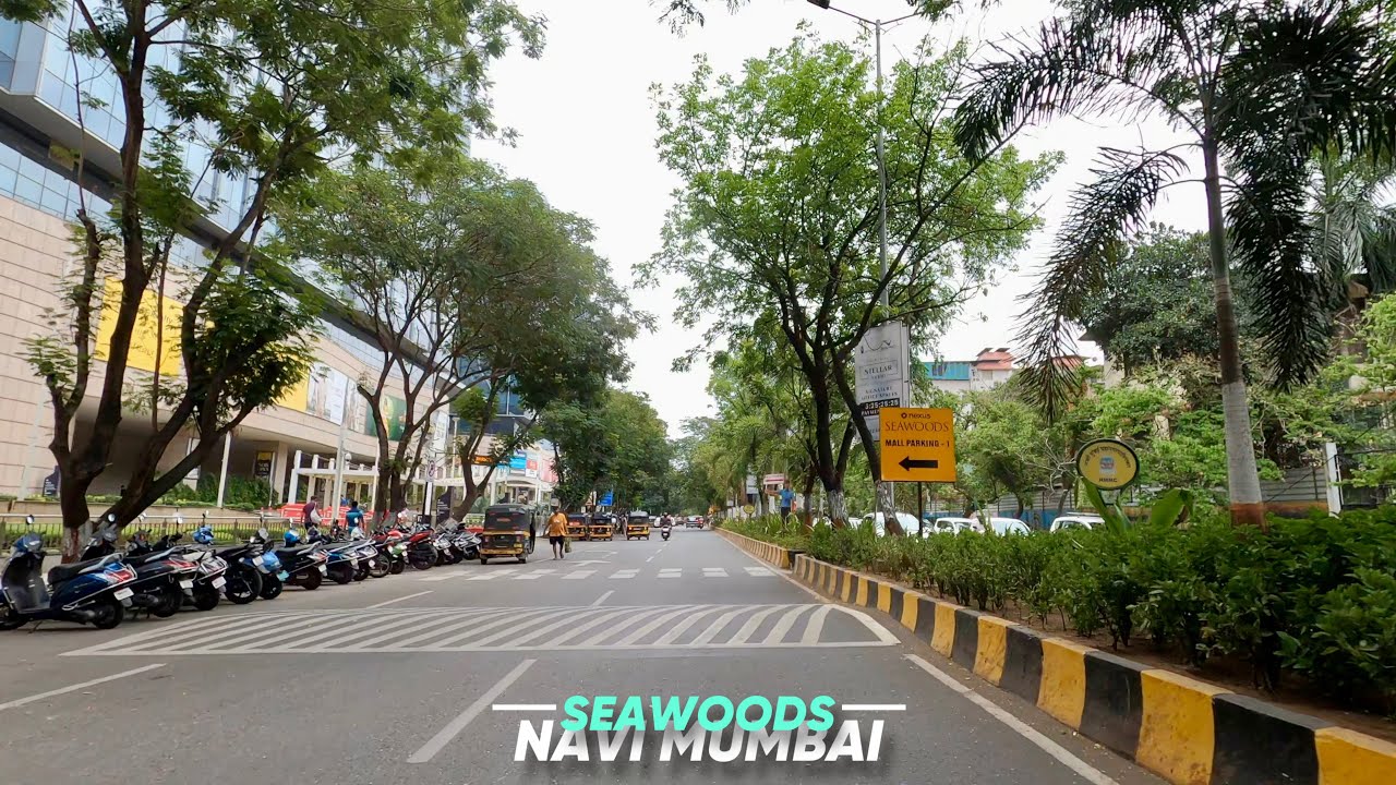 Navi Mumbai - 4K | Driving in SEAWOODS Posh & Planned Locality | 2025